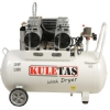 Silent Oil-Free Air Compressor With 80 Lt Dryer