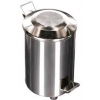 25 liter pedal stainless plastic inner bucket garbage box